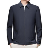 Mens Versatile Casual Lapel Jacket For Spring And Autumn