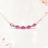 .73ct Ruby Diamond Fashion Pendants 10KT Yellow Gold