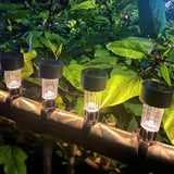 Solar With Light Small Tube Lawn Courtyard Landscape Lamp