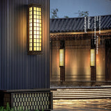 Cloud Stone Outdoor Light-Luxury New Chinese Zen-Style Waterproof Patio Lamp For Home Use