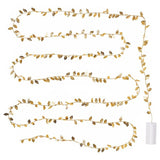 Christmas Decoration LED Golden Leaf Light