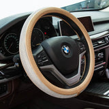 Diamond Leather Steering Wheel Cover with Bling Bling Crystal Rhinestones