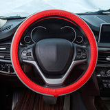 Diamond Leather Steering Wheel Cover with Bling Bling Crystal Rhinestones