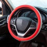 Diamond Leather Steering Wheel Cover with Bling Bling Crystal Rhinestones