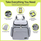 Diaper Backpack for Mom and Dad