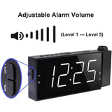Digital Alarm Clock with Projection