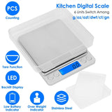 Digital Kitchen Scale with Dual Trays