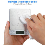 Digital Kitchen Scale with Dual Trays