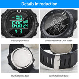 Digital Men's Sports Military Tactical Wrist Watch