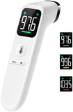 Digital Thermometer for Adults and Kids, Forehead No-Touch Thermometer with Fever Alarm, Accurate and Easy-to-use Thermometer for Home use