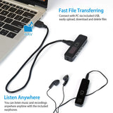 Digital Voice Recorder 32GB HD Sound Audio Recorder