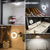 Dimmable Touch Sensor Wall Night Light, 3 Color Modes (White, Warm, Cool)