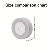 Dimmable Touch Sensor Wall Night Light, 3 Color Modes (White, Warm, Cool)