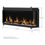 Dimplex IgniteXL Bold 60-Inch Built-In Linear Modern Electric Fireplace With Multi Colored Flames [XLF6017-XD] (SAK90413)