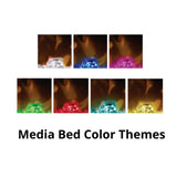 Dimplex IgniteXL Bold 60-Inch Built-In Linear Modern Electric Fireplace With Multi Colored Flames [XLF6017-XD] (SAK90413)