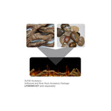 Dimplex IgniteXL Linear Fireplace Electric With Comfort Saver Heating System (SAK82596)