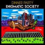 Dinner Party - Enigmatic Society (Black W/ White Splatter) [Explicit Content] [Vinyl]