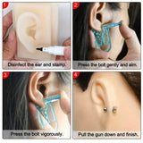 Disposable Safety Crystal Earring Piercer Machine with Stud
