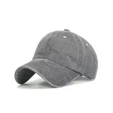 Distressed Wash Ponytail Baseball Cap