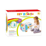 DIY 3D Coloring Cardboard