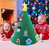 DIY 3D Felt Christmas Tree Upgraded Toddler Christmas Tree