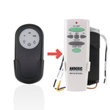 Anderic Substitute for DL-4114T Ceiling Fan Remote Control | Up & Down Light - DL-4114T [RR7078TUDLKIT]