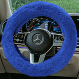 Doe16 Faux Rabbit Fur Steering Wheel Cover