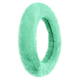 Doe16 Faux Rabbit Fur Steering Wheel Cover