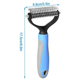 Dog and Cats 2 Sided Grooming Rakes