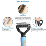 Dog and Cats 2 Sided Grooming Rakes