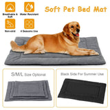 Dog Bed Mat Comfortable Fleece Reversible Pad