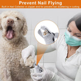 Dog Cat Nail Clipper Grinder with LED Light