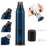 Dog Nail Grinder 2 Speeds Quiet USB Rechargeable