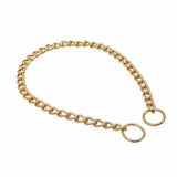 Doggie Stainless Steel Choke Chain Dog Training Collar 60cm