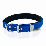 Doggie Comfort Woven Royal Blue Dog Collar 30-35 cm