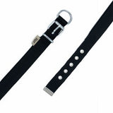 Doggie Comfort Woven Dog Collar Black 2.5x50 cm