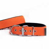Doggie Comfort Woven Dog Collar Orange 2.5x37-45 cm