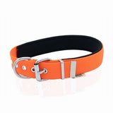 Doggie Comfort Woven Orange Dog Collar for Large Breeds 3x50cm