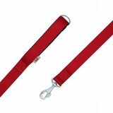 Doggie Comfort Classic Woven Red Dog Leash for Large Breeds 3x100cm