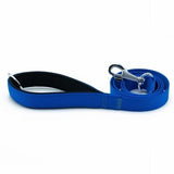 Doggie Comfort Classic Woven Dog Leash Royal Blue 2.5x120 cm