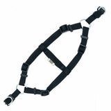 Doggie Ronin Comfort Woven Dog Harness Black 1.5x35-40 cm