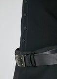 Dolce & Gabbana Men Logo Plaque Leather Belt