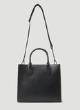 Dolce & Gabbana Men Debossed Logo Tote Bag