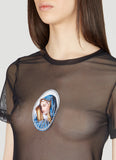 Dolce & Gabbana Women Mesh T-Shirt
