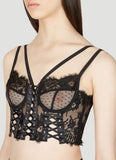 Dolce & Gabbana Women Floral Lace Bralette Top
