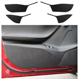 Door Kick Film for Model S | 4-Piece Set | PET Material | Scratch Protection | 2017-2021