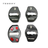Door Lock Buckle Cover [4 pcs] for Tesla Model 3 & Model Y
