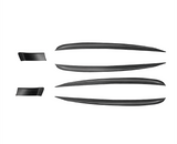 Door Trim Dry Carbon Fiber Overlay for Model S/X