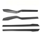 Door Trim Dry Carbon Fiber Overlay for Model S/X