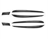 Door Trim Dry Carbon Fiber Overlay for Model S/X